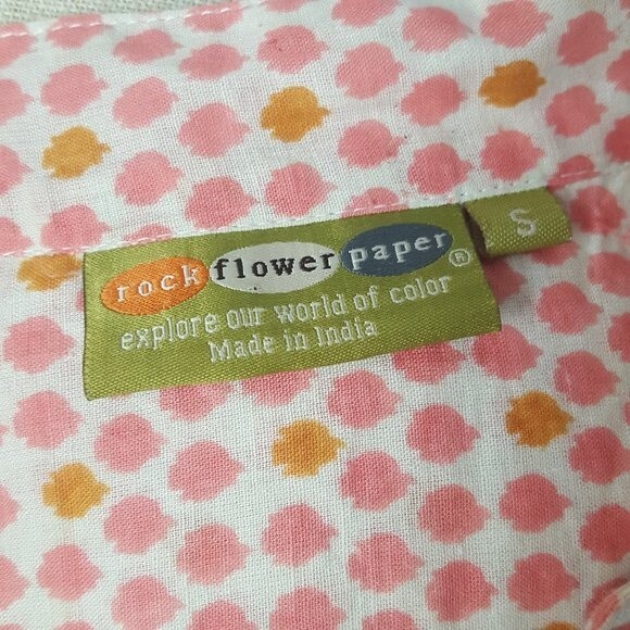 Rock Flower Paper Pink Dot Tunic Top - Picture 7 of 7